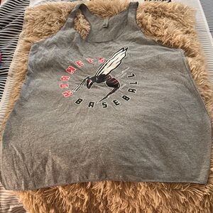 Next Level Apparel Gray Muscle Tee